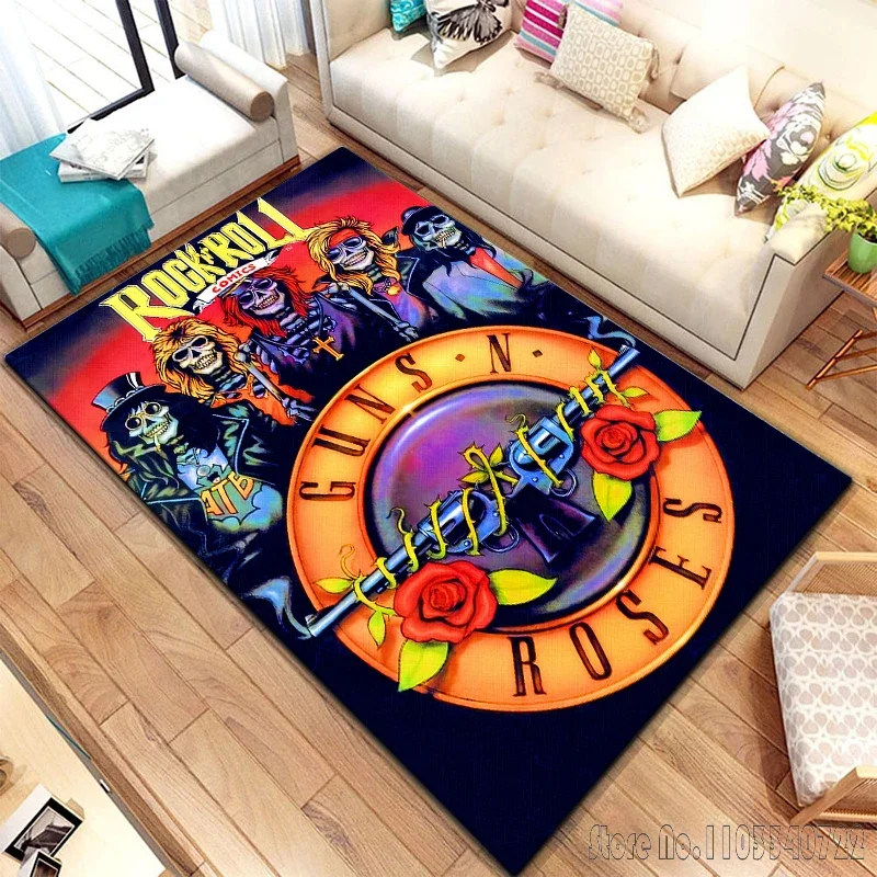Guns N Roses Hard Rock Band Cartoon Rug Carpets 120x160cm Decor for Living Room Children's Bedroom Sofa Bathroom Kids Floor Mat
Guns N Roses Hard Rock Band Cartoon Rug Carpets 120x160cm Decor for Living Room Children's Bedroom Sofa Bathroom Kids Floor Mat