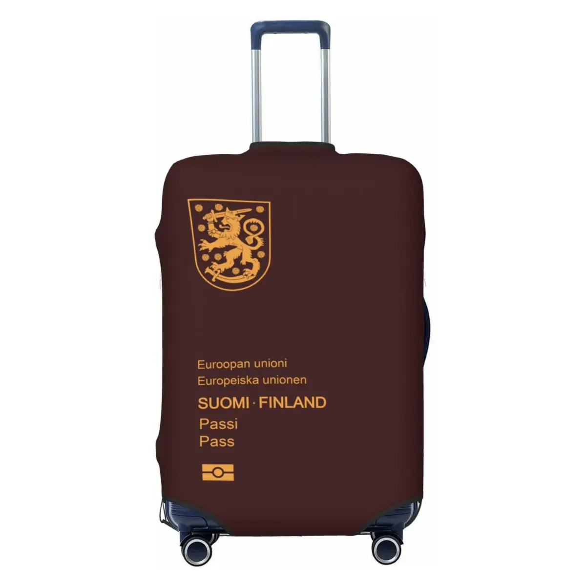 Custom Finland Passport Luggage Cover Protector Fashion Travel Suitcase Protective Cover for 18-32 Inch
Custom Finland Passport Luggage Cover Protector Fashion Travel Suitcase Protective Cover for 18-32 Inch