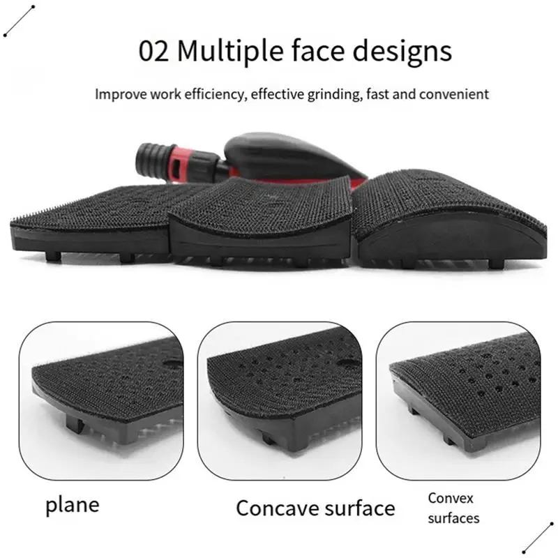 Vacuum Sanding Block Set,Vacuuming Sanding Disc Holder Sandpaper 4Pc Backing Polishing Pad Handheld Sander 70X198mm Durable
Vacuum Sanding Block Set,Vacuuming Sanding Disc Holder Sandpaper 4Pc Backing Polishing Pad Handheld Sander 70X198mm Durable