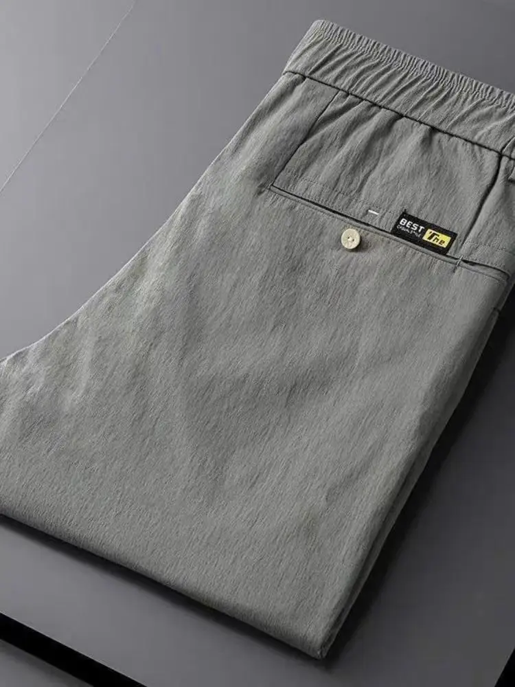 Ice Silk Men's Summer Thin Straight Leg Casual Pants Qui Dry Sport Long Trousers Faionable Urban Sle Youth Daily Wear
Ice Silk Men's Summer Thin Straight Leg Casual Pants Qui Dry Sport Long Trousers Faionable Urban Sle Youth Daily Wear