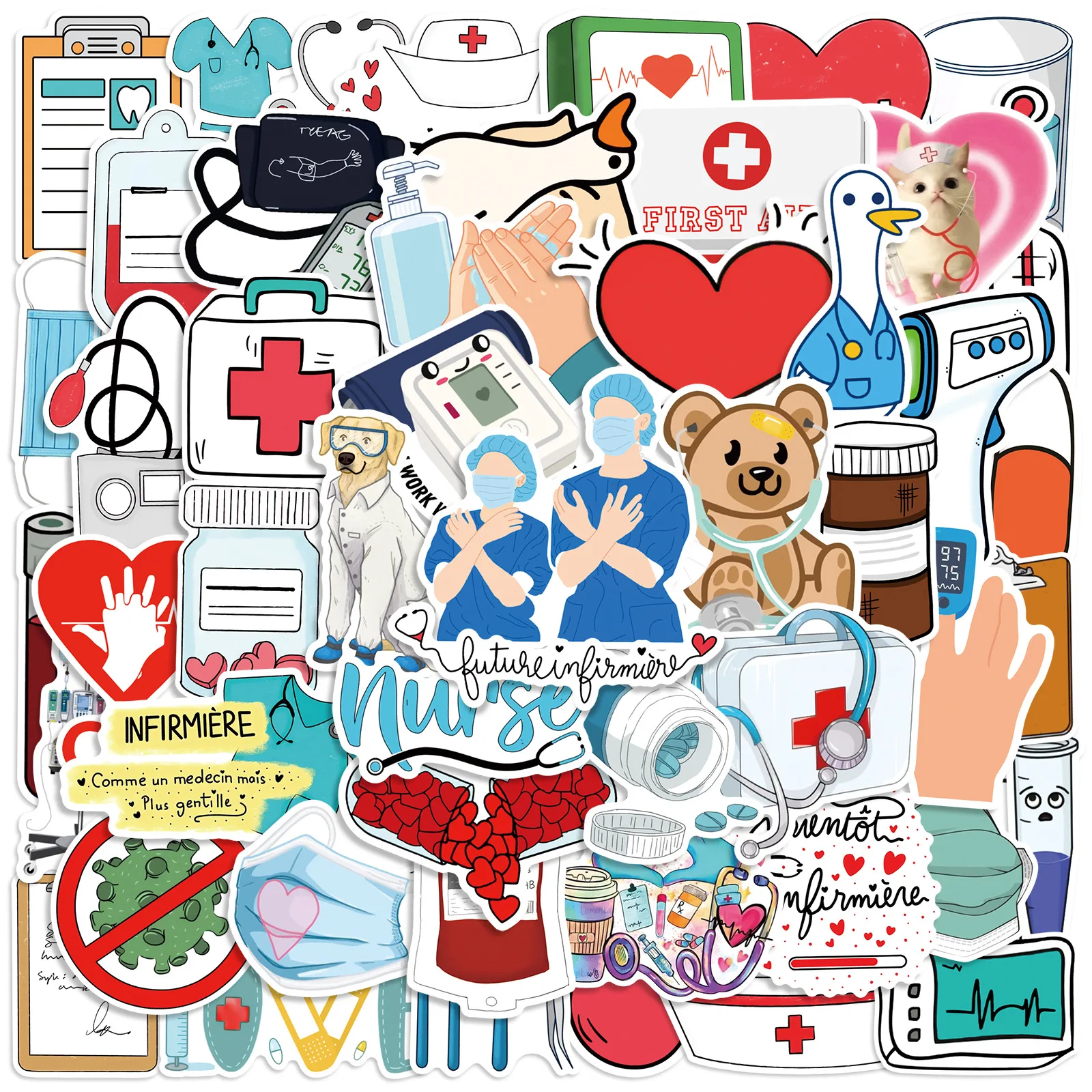 50PCS Psychologist occupation Text Cartoon style DIY Decorative laptop trolley box water cup waterproof sticker Kids Toy
50PCS Psychologist occupation Text Cartoon style DIY Decorative laptop trolley box water cup waterproof sticker Kids Toy