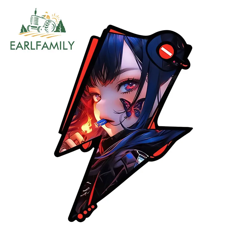 EARLFAMILY Lightning Neon Girl Eyes Car Accessories Creative Anime JDM Stickers Graffiti Bicycle Windows Laptop Windshield Decal
EARLFAMILY Lightning Neon Girl Eyes Car Accessories Creative Anime JDM Stickers Graffiti Bicycle Windows Laptop Windshield Decal