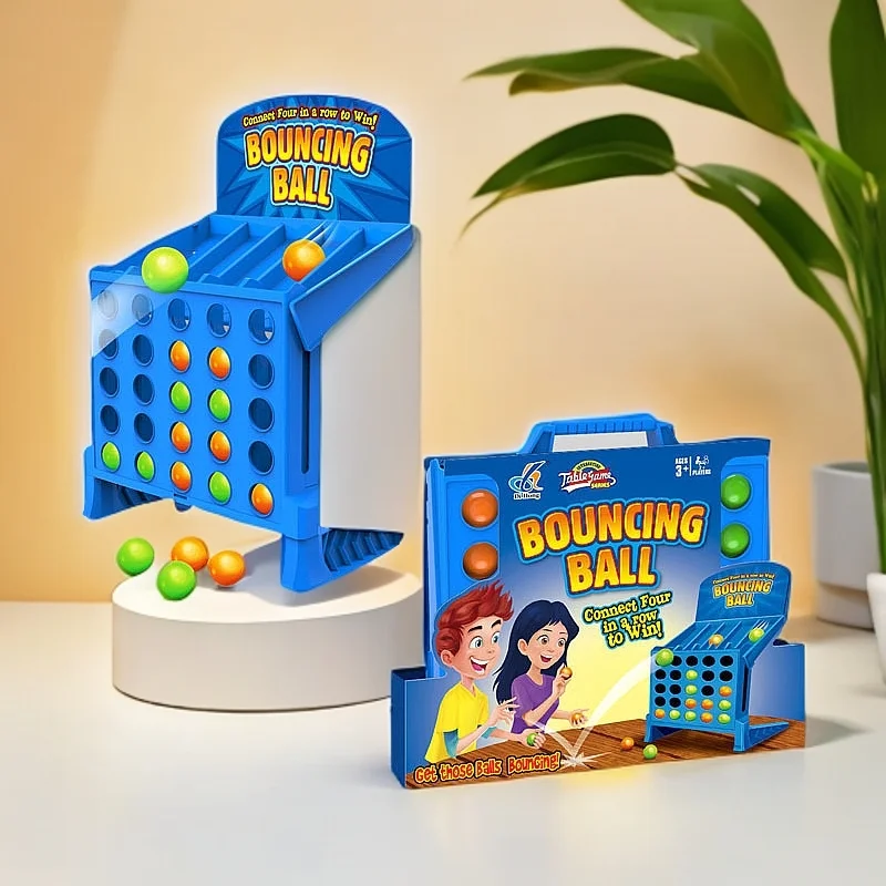 Детская забавная четырехмячатая трехмерная игра Gomoku для родителей и детей, интерактивная настольная игра для соревнований, бросания и прыгающего мяча
Детская забавная четырехмячатая трехмерная игра Gomoku для родителей и детей, интерактивная настольная игра для соревнований, бросания и прыгающего мяча