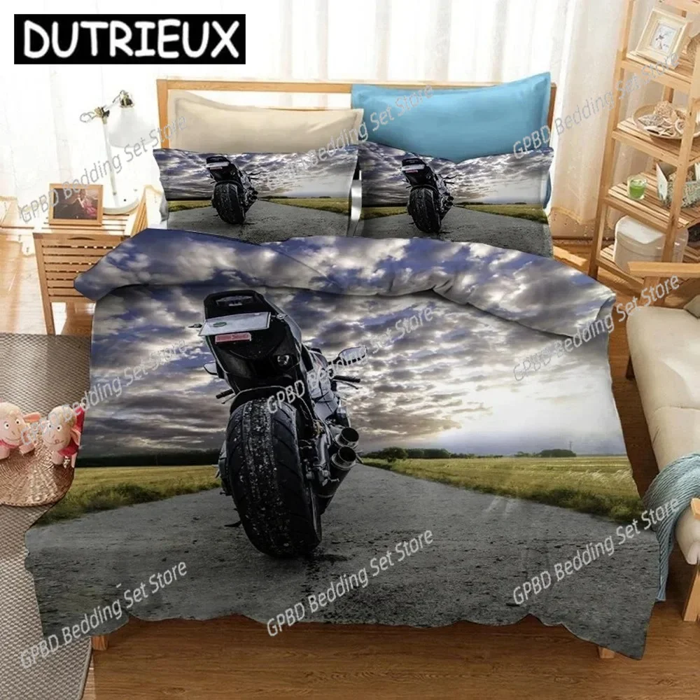 Motorcycle 3D Printed Bedding Set Duvet Covers Pillowcases Comforter Bedding Set Bedclothes Bed Linen
Motorcycle 3D Printed Bedding Set Duvet Covers Pillowcases Comforter Bedding Set Bedclothes Bed Linen
