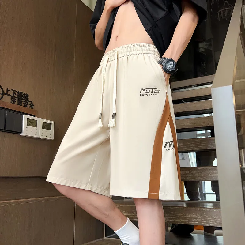 Мужские повседневные шорты высокого качества, летние молодежные свободные брюки до колена, спортивная одежда на открытом воздухе, шорты-бермуды с эластичной резинкой на талии, прогулочные джоггеры
Мужские повседневные шорты высокого качества, летние молодежные свободные брюки до колена, спортивная одежда на открытом воздухе, шорты-бермуды с эластичной резинкой на талии, прогулочные джоггеры