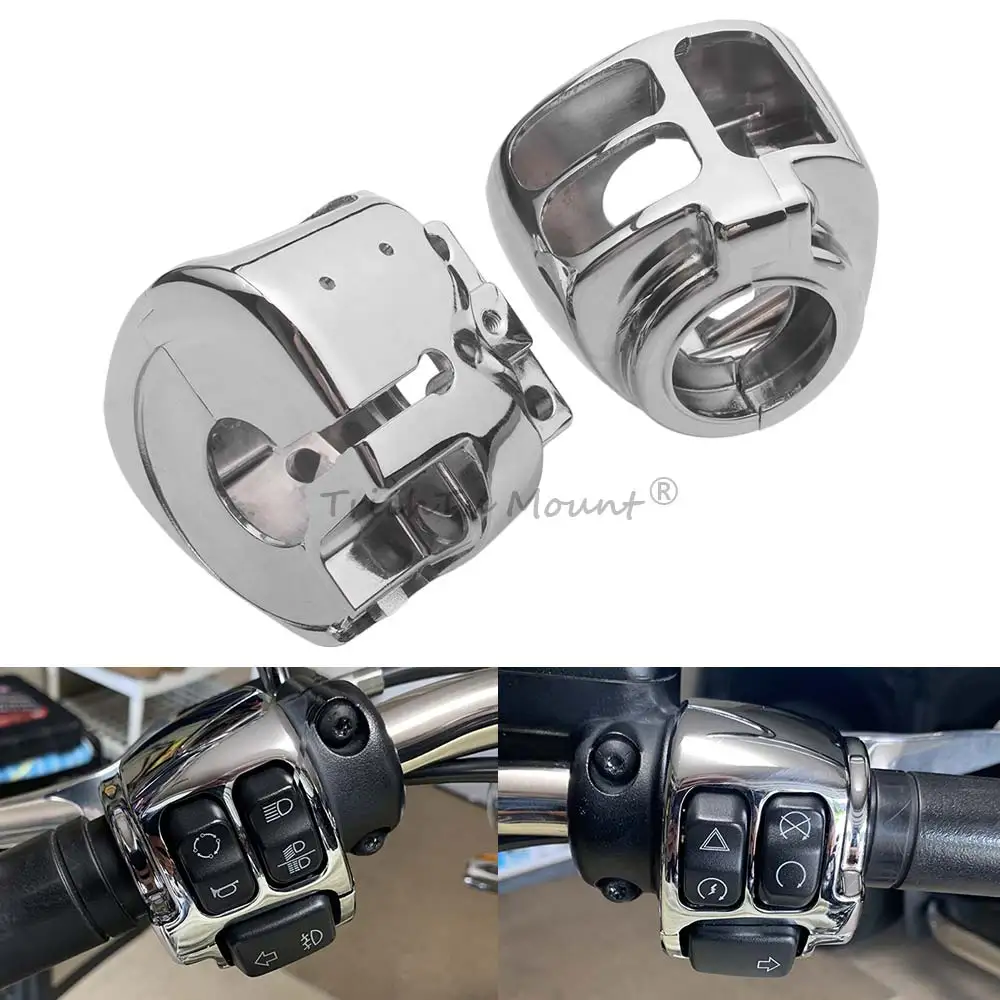 Handlebar Control Switch Housings Cover Kit Street Style High Quality Billet Aluminum Housing More Durable Kit Fit For Harley
Handlebar Control Switch Housings Cover Kit Street Style High Quality Billet Aluminum Housing More Durable Kit Fit For Harley