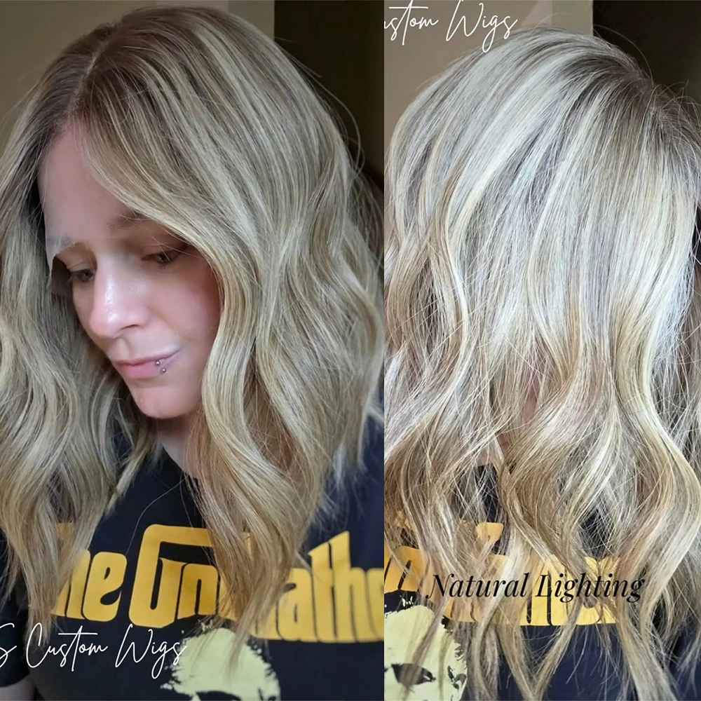 Natural Ombre Blonde 13x4 Lace Front Wig for Women Natural Wave Pre-Plucked Glueless Heat Resistant Short Synthetic Fiber Wig
Natural Ombre Blonde 13x4 Lace Front Wig for Women Natural Wave Pre-Plucked Glueless Heat Resistant Short Synthetic Fiber Wig