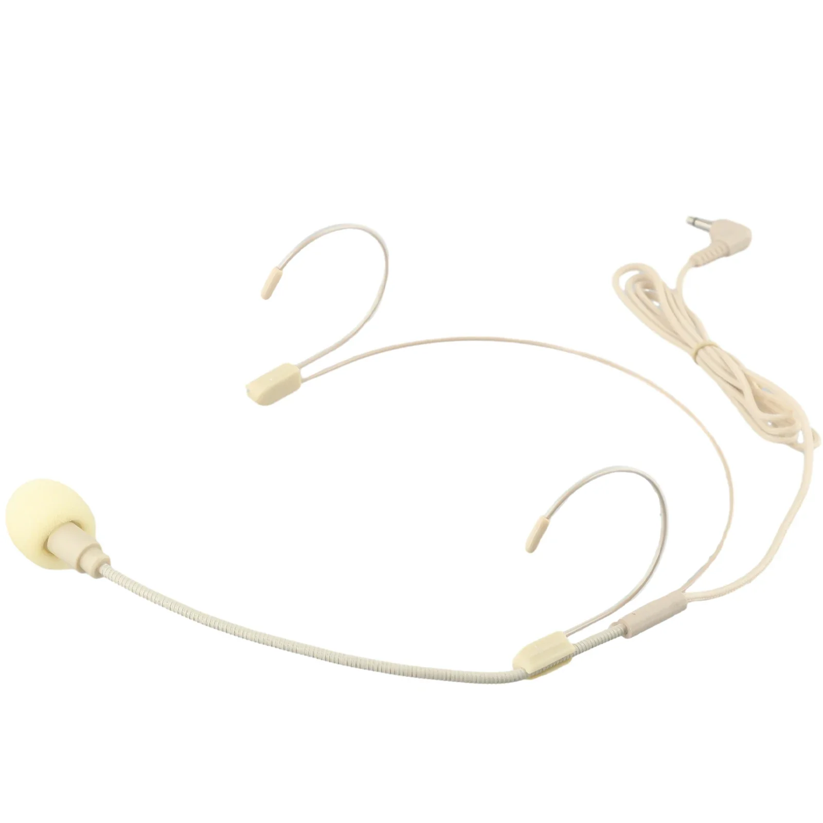 Mono Directional Wired Mic Double Hang Ear Microphone Skin Tone Color 100cm Cable Length Amplify Speech Clearly
Mono Directional Wired Mic Double Hang Ear Microphone Skin Tone Color 100cm Cable Length Amplify Speech Clearly
