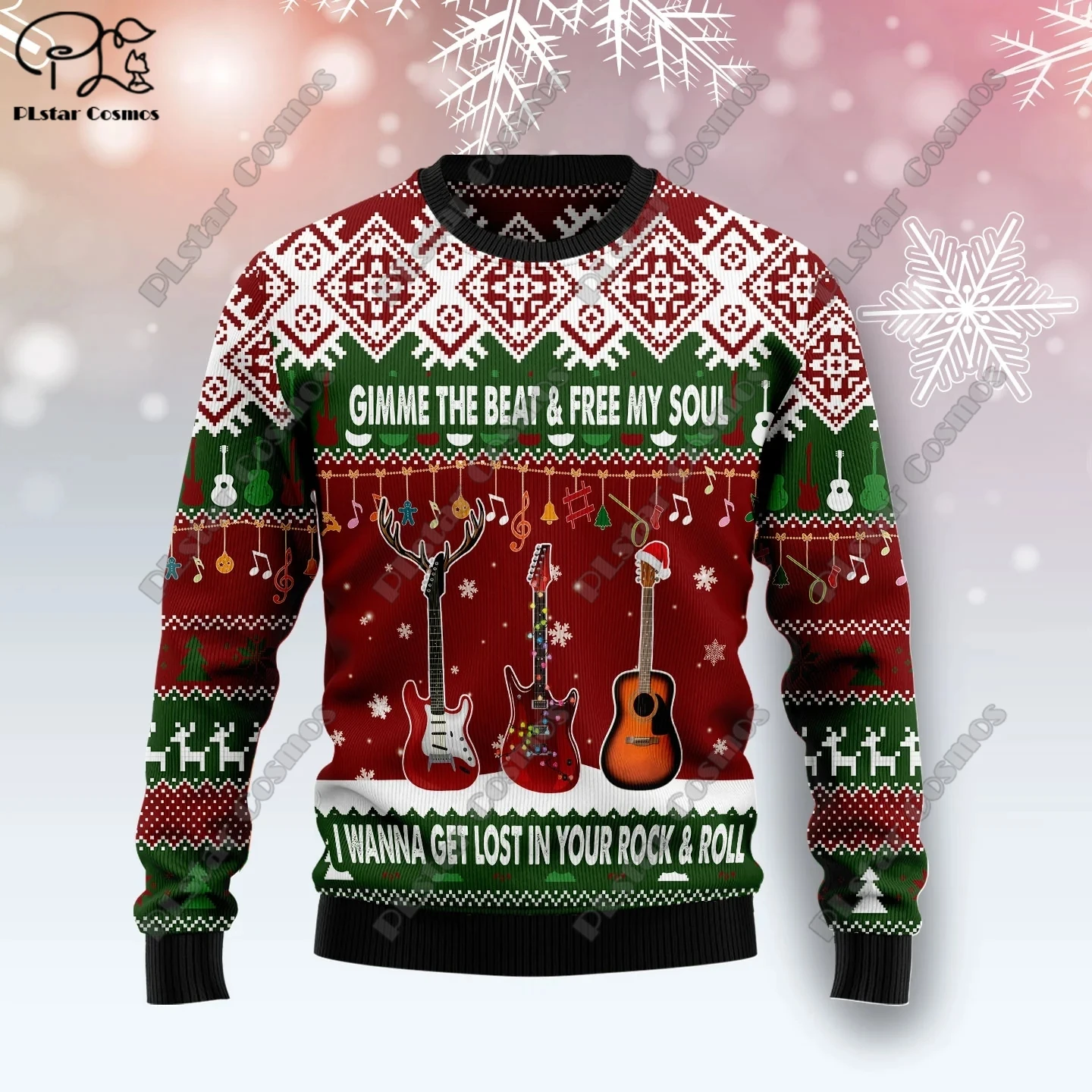 3D printed Christmas series floral Christmas tree Santa Claus pattern ugly sweater casual winter warm new style unisex S-12
3D printed Christmas series floral Christmas tree Santa Claus pattern ugly sweater casual winter warm new style unisex S-12