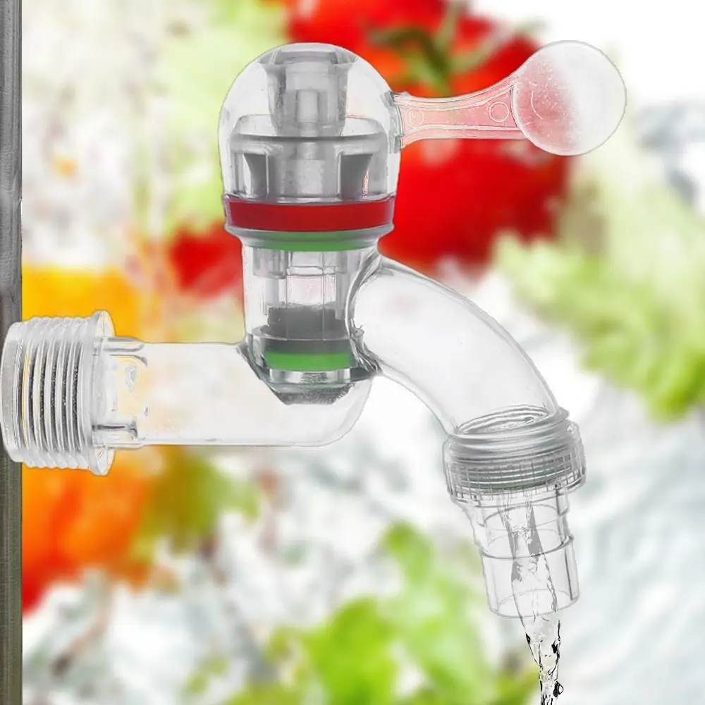 NEW Plastic Transparent Faucet Garden Irrigation Connector 20/25MM Water Tap Water Switch Water Valve for Kitchen
NEW Plastic Transparent Faucet Garden Irrigation Connector 20/25MM Water Tap Water Switch Water Valve for Kitchen