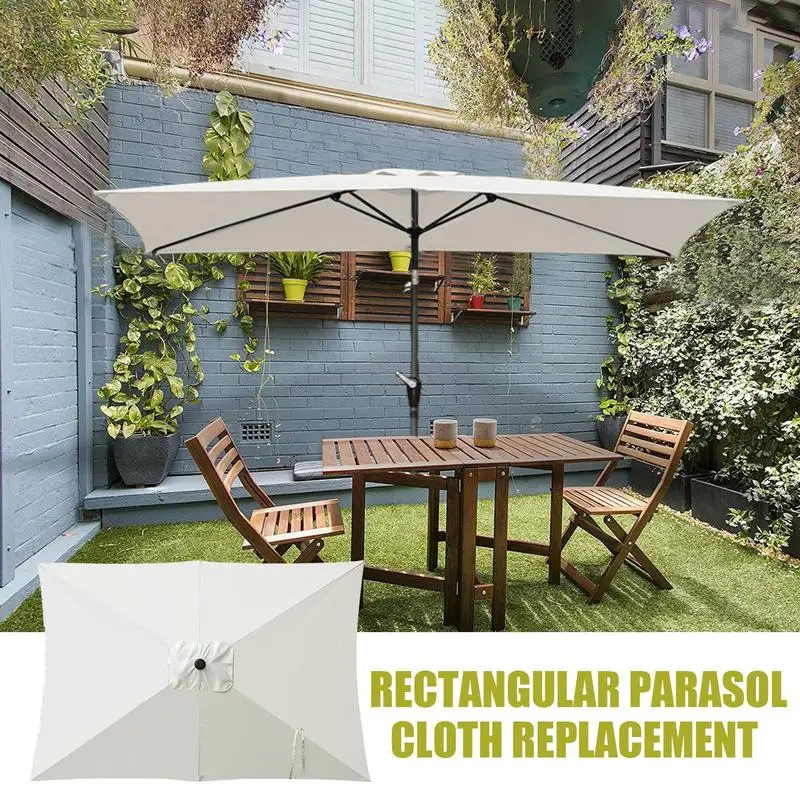 2x3 m Rectangular Patio Umbrella Cloth Replacement Canopy Heavy Duty Cantilever Parasol Top For Outdoor Deck Backyard
2x3 m Rectangular Patio Umbrella Cloth Replacement Canopy Heavy Duty Cantilever Parasol Top For Outdoor Deck Backyard