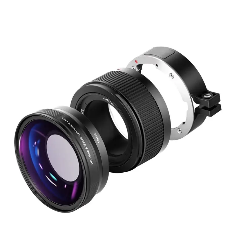ABZZ-Wide Angle & Macro Additional Lens For Sony ZV-1 Camera 2-In-1 18Mm HD Wide Angle+10X Macro Additional Lens A
ABZZ-Wide Angle & Macro Additional Lens For Sony ZV-1 Camera 2-In-1 18Mm HD Wide Angle+10X Macro Additional Lens A