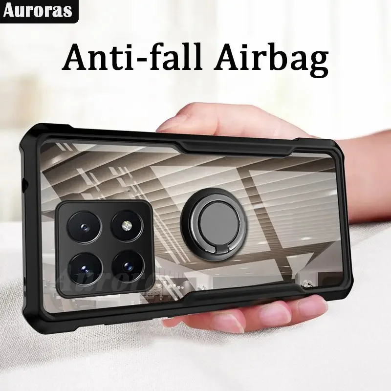 Xiaomi 14T Pro Case Clear Acrylic Back Cover For Xiaomi 13T Pro pro13t 14t Magnet Holder Ring Protect Coque Poko Little
Xiaomi 14T Pro Case Clear Acrylic Back Cover For Xiaomi 13T Pro pro13t 14t Magnet Holder Ring Protect Coque Poko Little