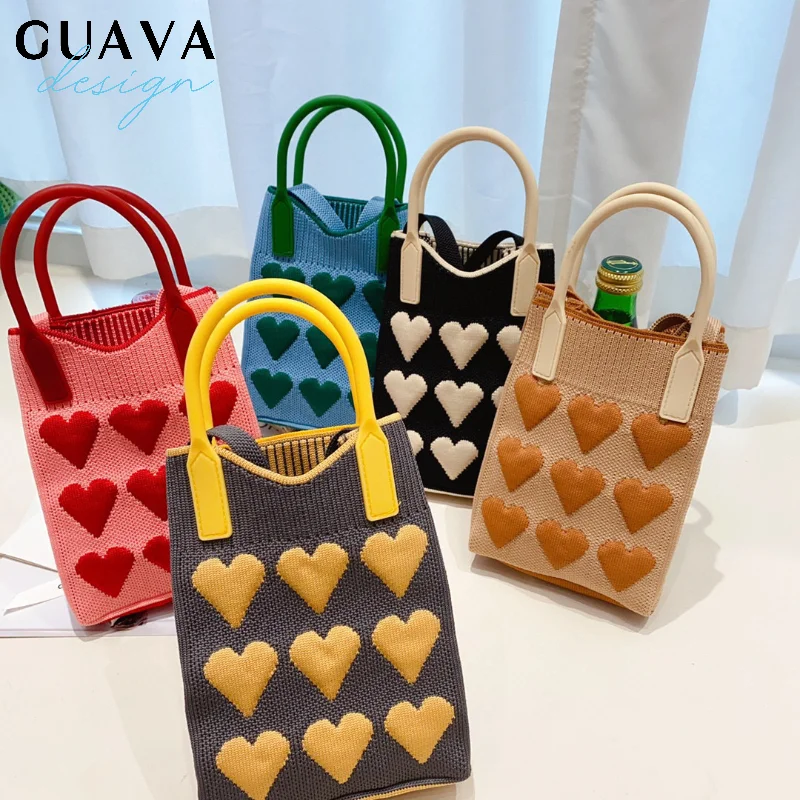 Candy Color Knitted Mini Mobile Phone Bag Female Korean Version Sweet Love Checkerboard Design Shoulder Handbag And Hand Bag
Candy Color Knitted Mini Mobile Phone Bag Female Korean Version Sweet Love Checkerboard Design Shoulder Handbag And Hand Bag