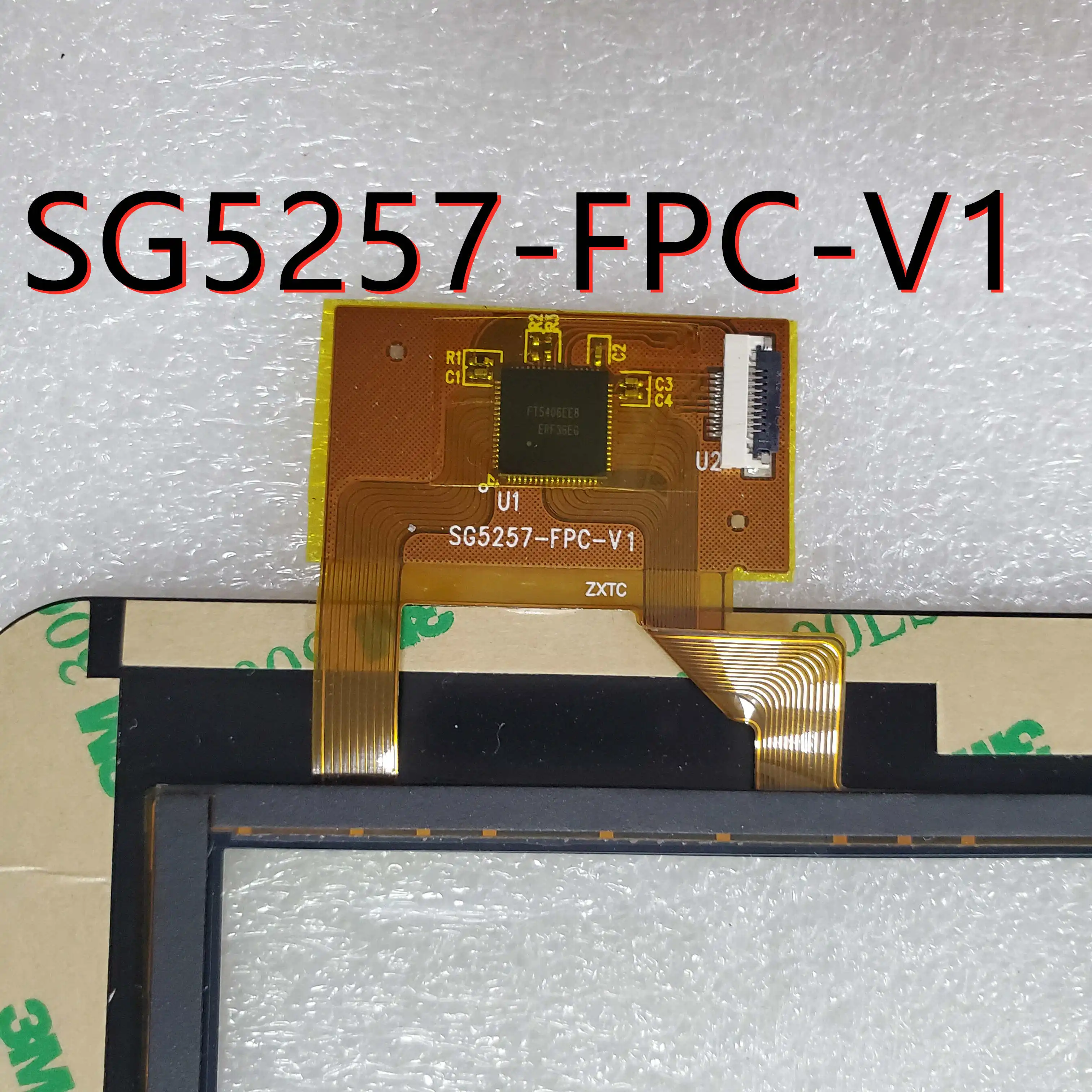 New black touch screen P/N SG5257-FPC-V1 Capacitive touch screen panel repair and replacement parts
New black touch screen P/N SG5257-FPC-V1 Capacitive touch screen panel repair and replacement parts