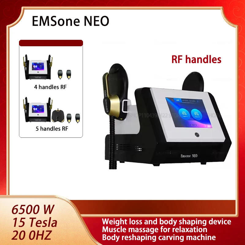 EMSone NEO RF машина для похудения и формирования, оборудование для фитнеса для коррекции фигуры и скульптуры
EMSone NEO RF машина для похудения и формирования, оборудование для фитнеса для коррекции фигуры и скульптуры