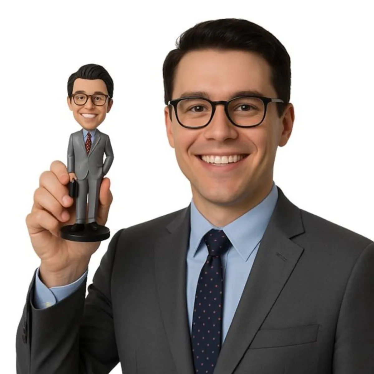 Персонализированный бобблхед из глины ручной работы по фото, фигурка руководителя, индивидуальный подарок для делового мужчины, офисный подарок для начальника
Персонализированный бобблхед из глины ручной работы по фото, фигурка руководителя, индивидуальный подарок для делового мужчины, офисный подарок для начальника