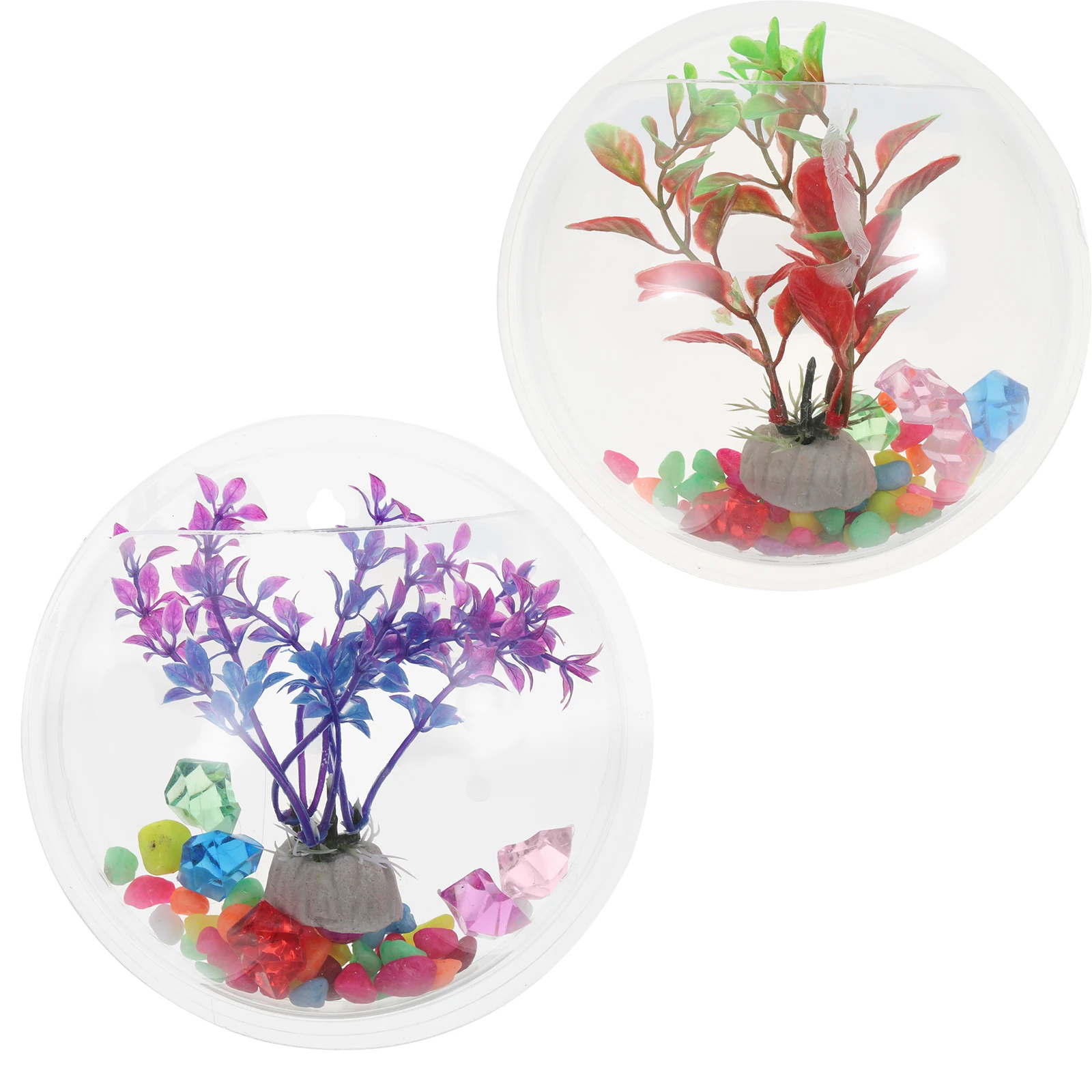 Acrylic Fish Tank Wall Mounted Aquarium Round Betta Bowl Tanks Home Decoration Space Saving Transparent Premium Material Easy
Acrylic Fish Tank Wall Mounted Aquarium Round Betta Bowl Tanks Home Decoration Space Saving Transparent Premium Material Easy