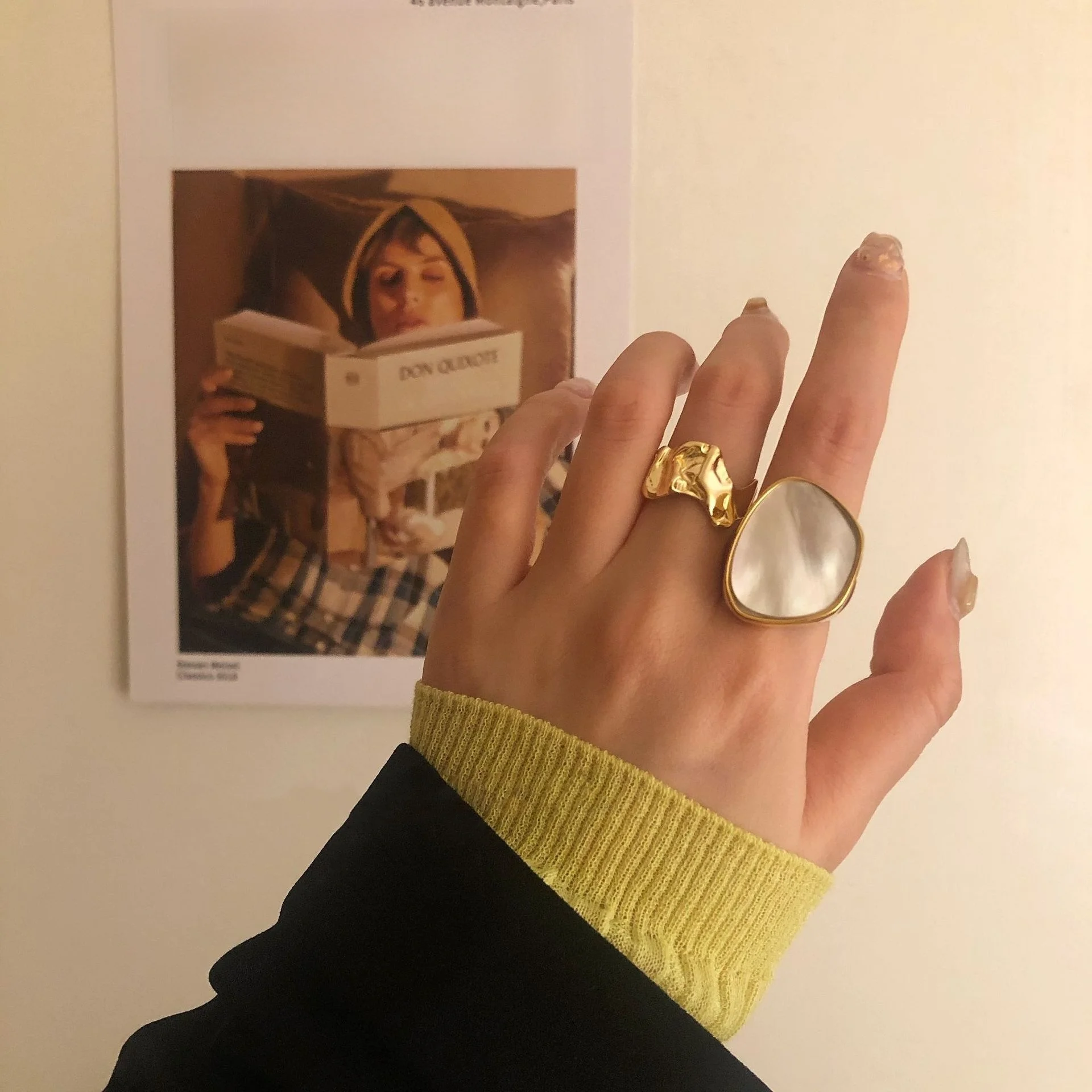 Korean Sle ell Open Ring for Women Trendy Faion Jewelry Alloy Embedded Artificial Gem f Gem Rectangular ell Ring
Korean Sle ell Open Ring for Women Trendy Faion Jewelry Alloy Embedded Artificial Gem f Gem Rectangular ell Ring