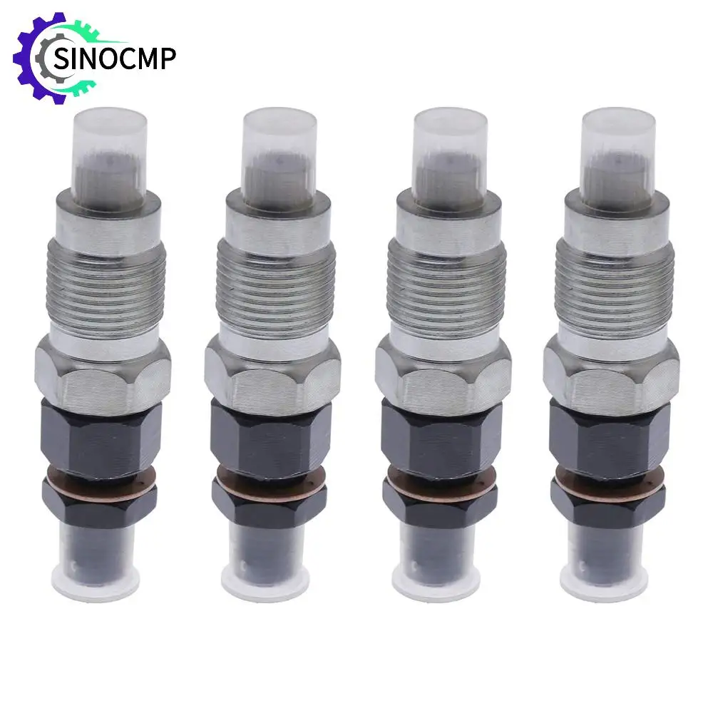 SINOCMP 4Pcs Fuel Injector for Kubota SQ-33 SQ-3330 V3300-T V3300 IDI V3600 V3600-T Engine 1C010-53010 1C010-53900 1C010-53002
SINOCMP 4Pcs Fuel Injector for Kubota SQ-33 SQ-3330 V3300-T V3300 IDI V3600 V3600-T Engine 1C010-53010 1C010-53900 1C010-53002