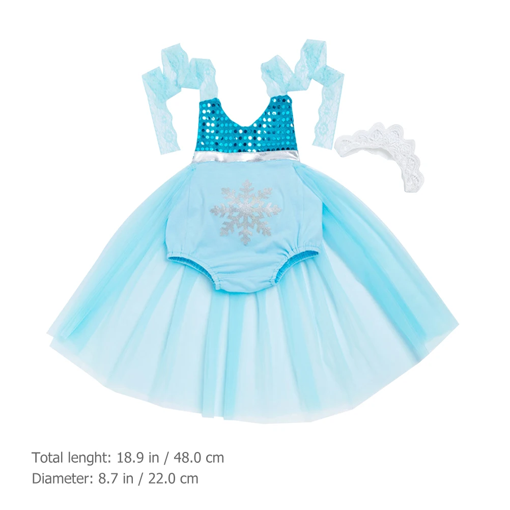 1 set Strappy Dress Baby Girls Romper Skirt Summer Outfit Children Clothes Photo Shoot Mermaid Design Comfortable Wear
1 set Strappy Dress Baby Girls Romper Skirt Summer Outfit Children Clothes Photo Shoot Mermaid Design Comfortable Wear