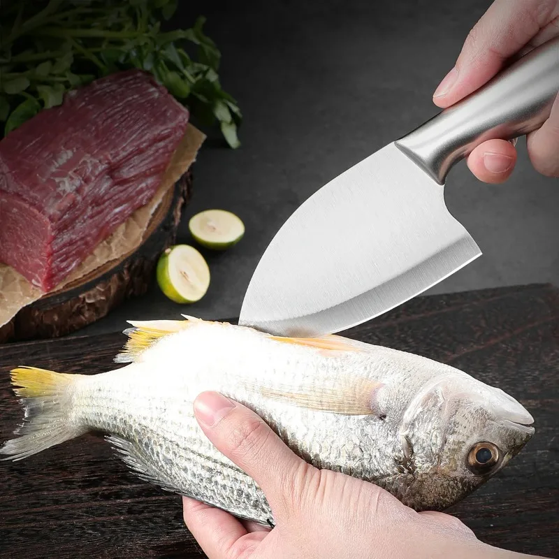 Mini Fish Boning Knife Professional Tool Cooking Kitchen Knife Seafood Market Aquatic Slaughter Fishing Butcher Meat Cleaver
Mini Fish Boning Knife Professional Tool Cooking Kitchen Knife Seafood Market Aquatic Slaughter Fishing Butcher Meat Cleaver