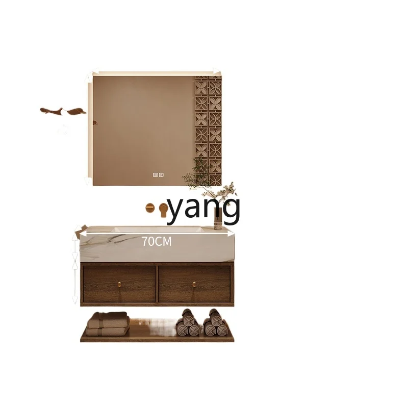 CX medieval style bone line rock slab ceramic integrated basin bathroom cabinet combination
CX medieval style bone line rock slab ceramic integrated basin bathroom cabinet combination