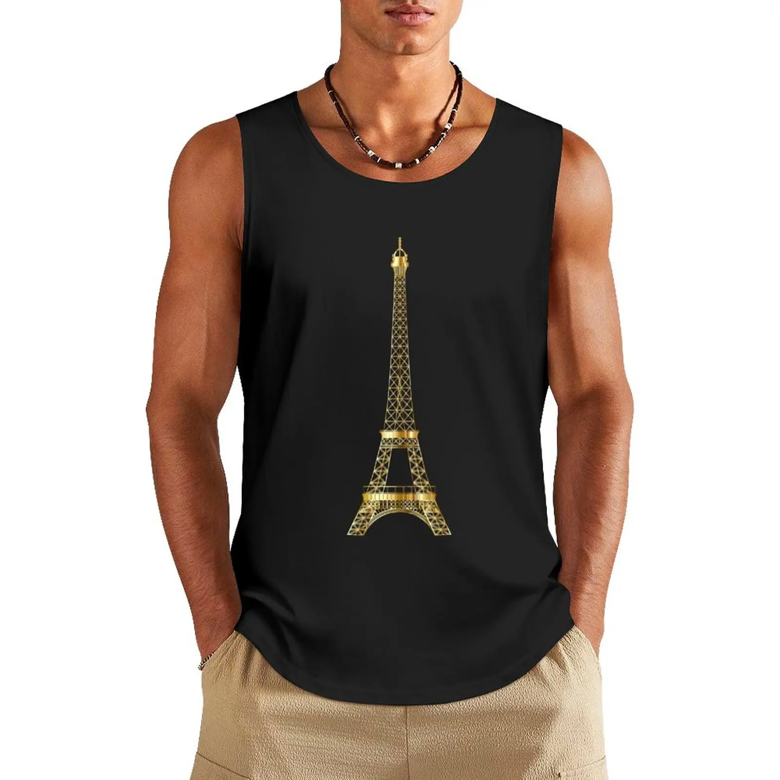 Eiffel Tower Tank Top t shirt mens designer clothes sexy clothes men Fitness men clothing
Eiffel Tower Tank Top t shirt mens designer clothes sexy clothes men Fitness men clothing