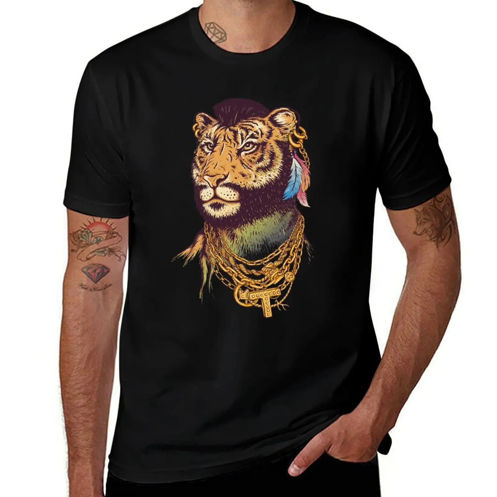 Mr. T(iger) T-Shirt Work Daily Short Sleeve Top
Mr. T(iger) T-Shirt Work Daily Short Sleeve Top