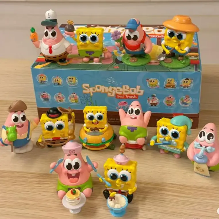 Original Popmart Bubble Mart Spongebob Squarepants Good Friends Series Blind Box Doll Gift Trendy Handmade Cute Decoration
Original Popmart Bubble Mart Spongebob Squarepants Good Friends Series Blind Box Doll Gift Trendy Handmade Cute Decoration