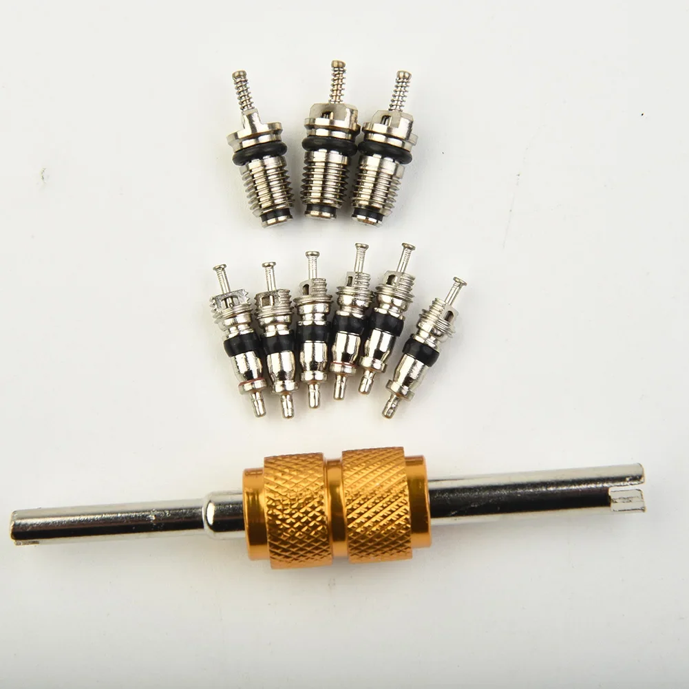 10pcs/set Car Air Conditioning Valve Core Replacement Repair Removal Kit Small/Large Air Conditioning Valve Core Kit Tool
10pcs/set Car Air Conditioning Valve Core Replacement Repair Removal Kit Small/Large Air Conditioning Valve Core Kit Tool
