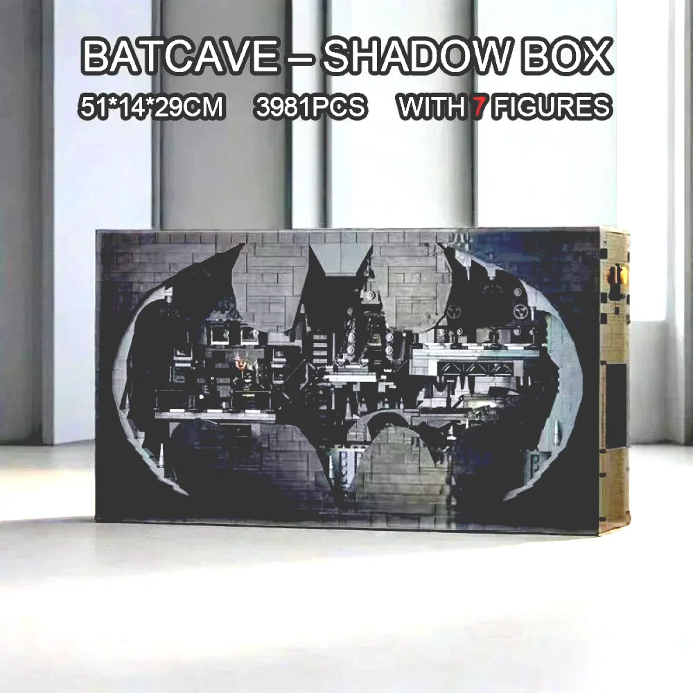 In Stock Super Heroe Batcave Shadow Box 76252 Classic Collectible Building Blocks Model 3981pcs Festival Birthday Surprise Gifts
In Stock Super Heroe Batcave Shadow Box 76252 Classic Collectible Building Blocks Model 3981pcs Festival Birthday Surprise Gifts