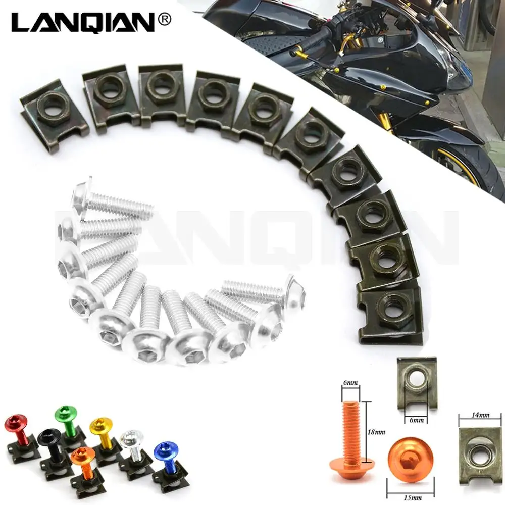 Motorcycle Fairing Screws Fastener Clips Body Spring Nut Bolts Kit For Suzuki GSXR 600 Katana GSX750F GSXR 750 SFV650 GLADIUS
Motorcycle Fairing Screws Fastener Clips Body Spring Nut Bolts Kit For Suzuki GSXR 600 Katana GSX750F GSXR 750 SFV650 GLADIUS