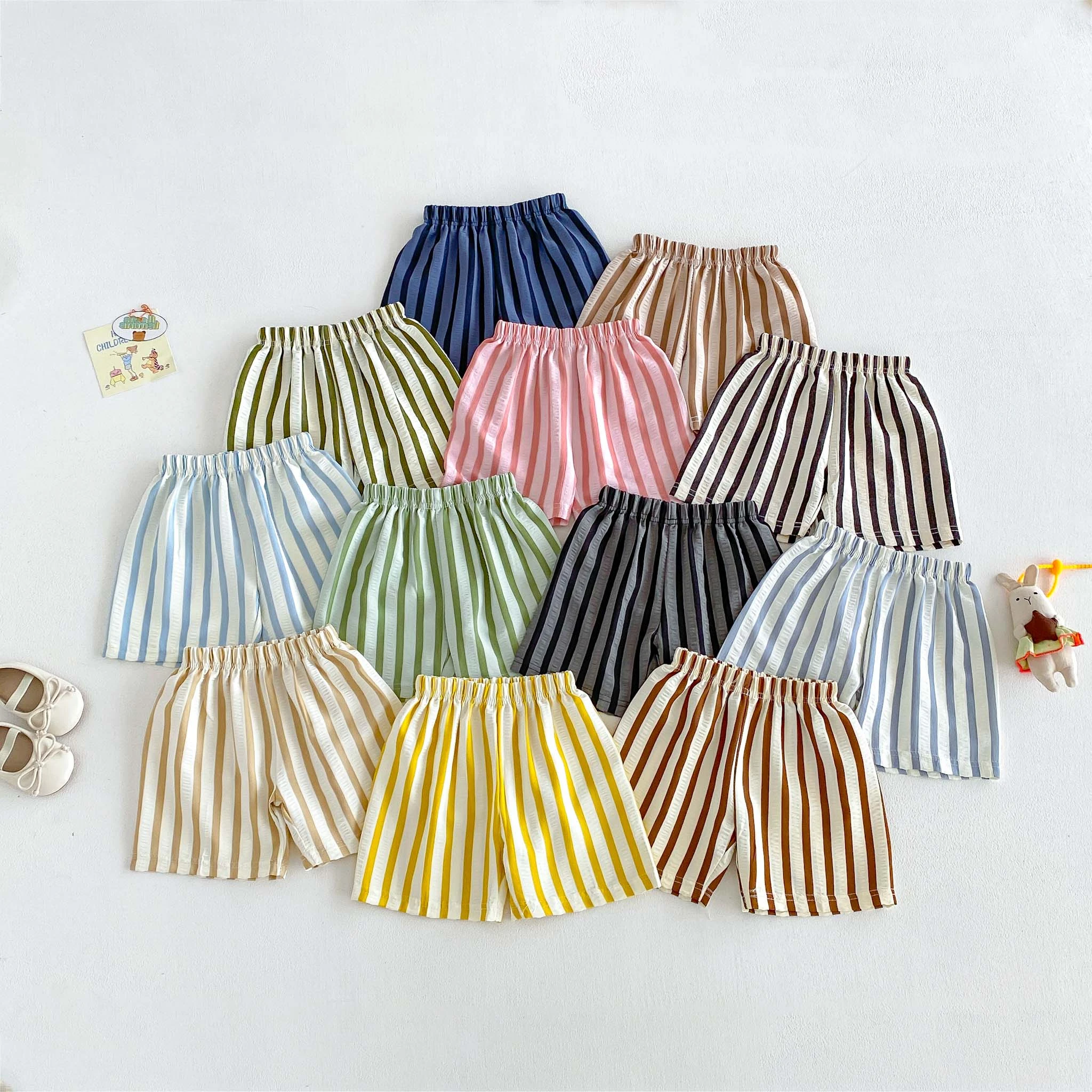 1 2 3 4 5years Kids Clothes Summer Striped Shorts Korean Style Fashion Casual Versatile Short Pants Loose Home Clothing Shorts
1 2 3 4 5years Kids Clothes Summer Striped Shorts Korean Style Fashion Casual Versatile Short Pants Loose Home Clothing Shorts