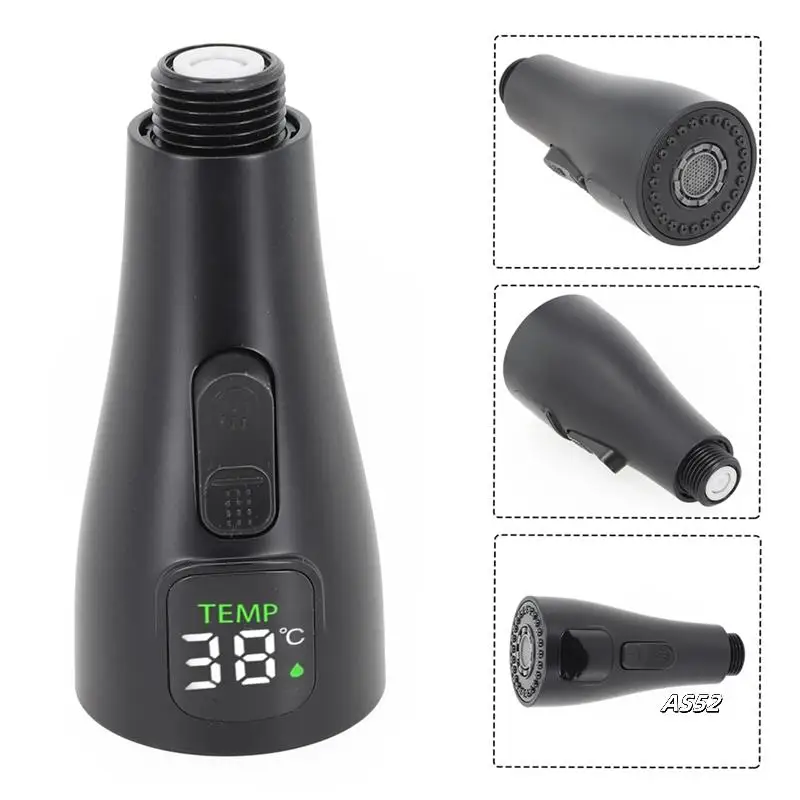 Светодиодный смеситель, сменная насадка для смесителя, кухонная поворотная головка, цифровая выдвижная насадка
Светодиодный смеситель, сменная насадка для смесителя, кухонная поворотная головка, цифровая выдвижная насадка