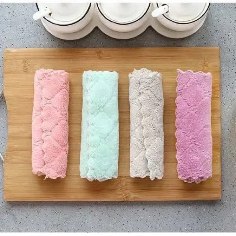 10pcs Super Absorbent Microfiber Kitchen Dish Cloth High-efficiency Tableware Household Cleaning Towel Kitchen Tools Gadgets
10pcs Super Absorbent Microfiber Kitchen Dish Cloth High-efficiency Tableware Household Cleaning Towel Kitchen Tools Gadgets