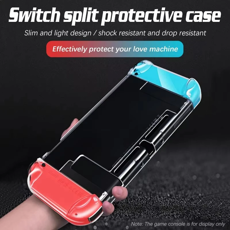 Stylish-For Switch Game Console Case Transparency Protective Case Game Console Ultra Thin Split Protect Cover, Durable
Stylish-For Switch Game Console Case Transparency Protective Case Game Console Ultra Thin Split Protect Cover, Durable