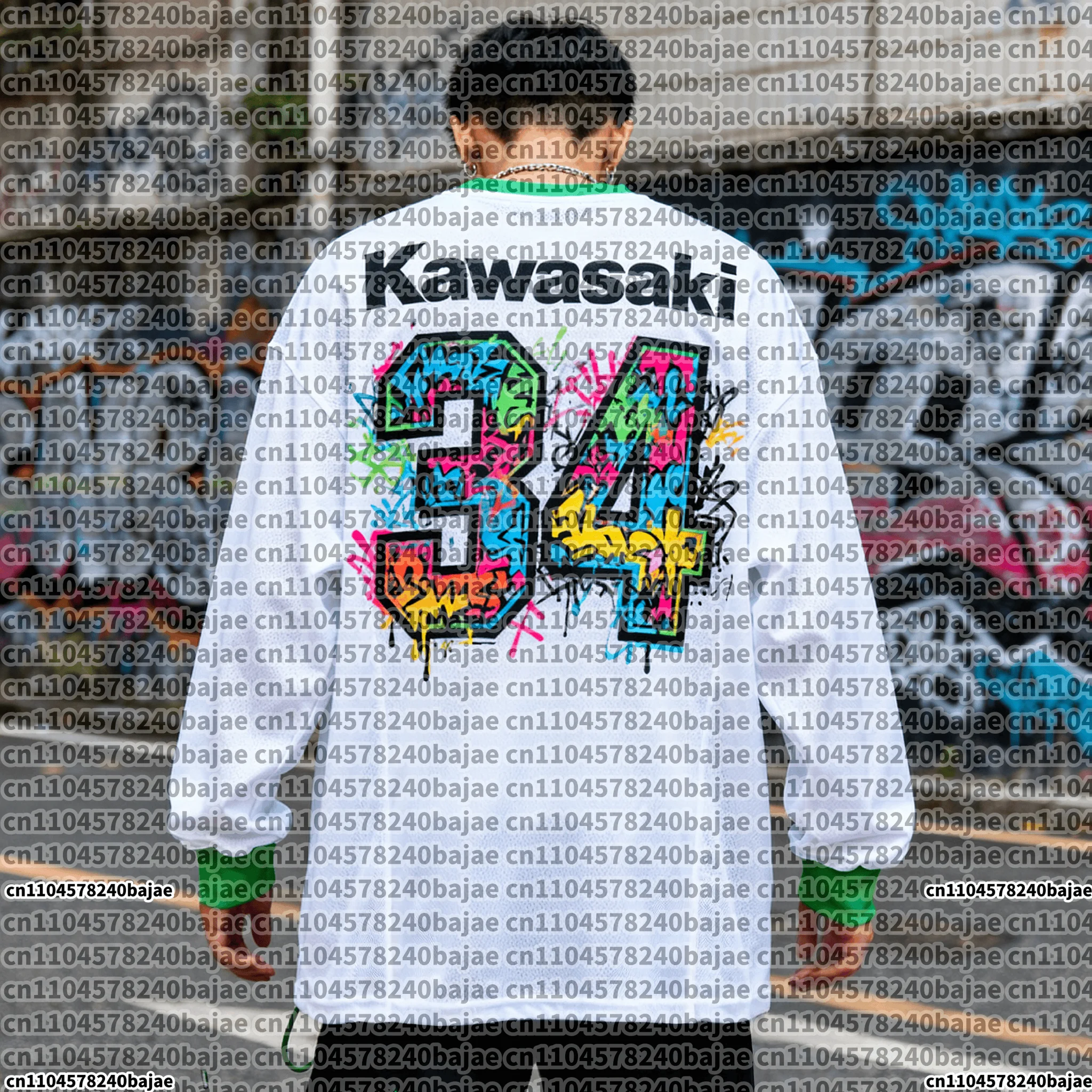 Kawasaki Motto трикотажная футболка с длинными рукавами, новейший уличный трикотаж, летняя классическая футболка для взрослых, свободный мотоциклетный трикотаж для тренировок 
Kawasaki Motto трикотажная футболка с длинными рукавами, новейший уличный трикотаж, летняя классическая футболка для взрослых, свободный мотоциклетный трикотаж для тренировок