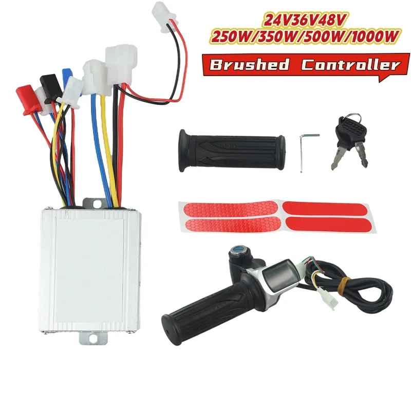 24-48V 250W-1000W Ebike Scooter Brushed Controller Throttle Grip For Electric Scooter EBike Controller Ebike Accessories
24-48V 250W-1000W Ebike Scooter Brushed Controller Throttle Grip For Electric Scooter EBike Controller Ebike Accessories