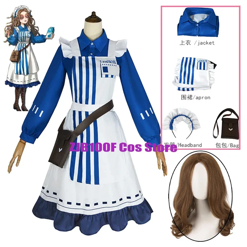 Ada Mesmer Cosplay Game Identity V Psychologist Emil Costume Maid Dress Uniform Set Halloween Carnival Party Outfit for Women
Ada Mesmer Cosplay Game Identity V Psychologist Emil Costume Maid Dress Uniform Set Halloween Carnival Party Outfit for Women