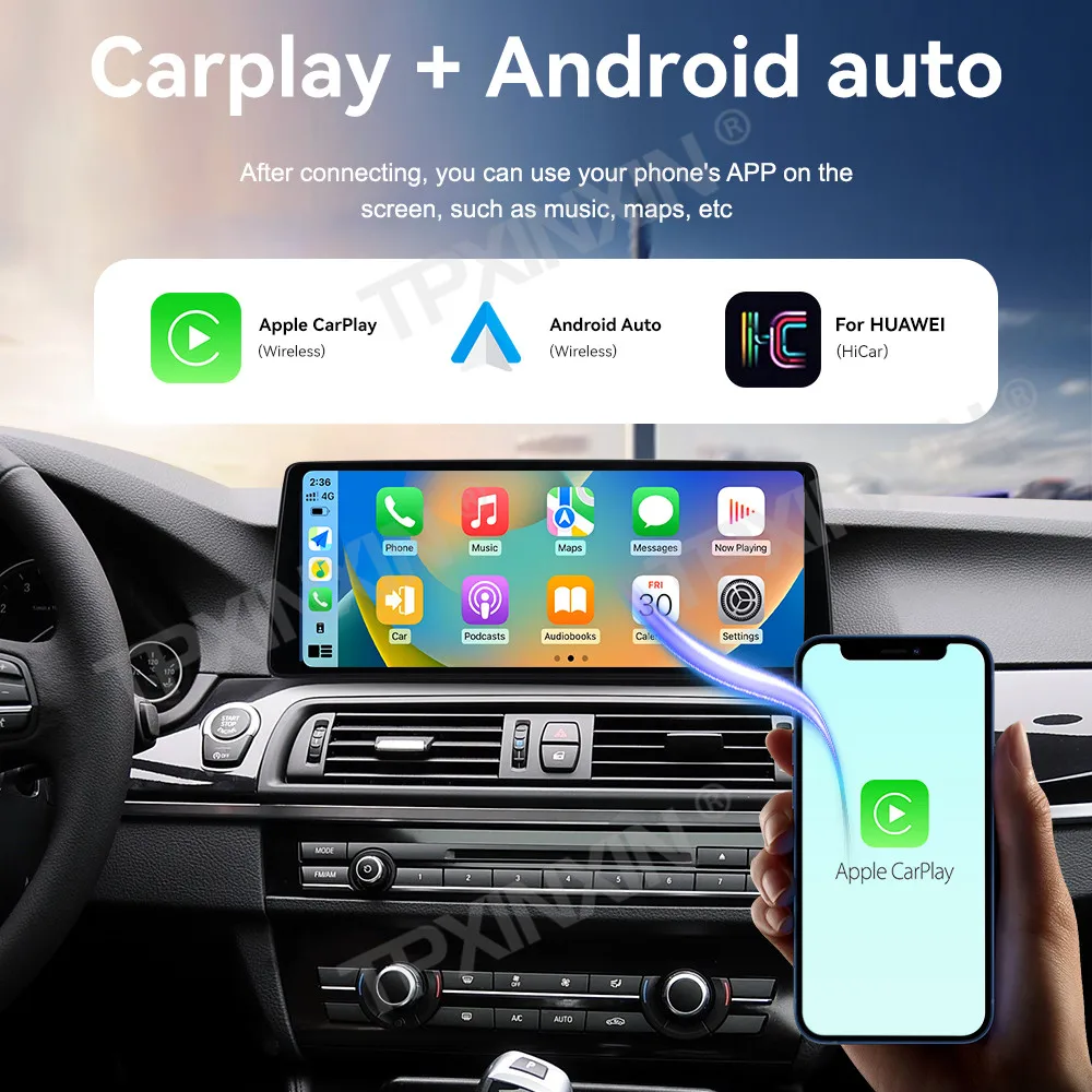 For BMW 5 Series 2009~2017 Qualcomm Android Carplay Car Radio Stereo Automotive Multimedia Player GPS Navigation WIFI Head Unit
For BMW 5 Series 2009~2017 Qualcomm Android Carplay Car Radio Stereo Automotive Multimedia Player GPS Navigation WIFI Head Unit