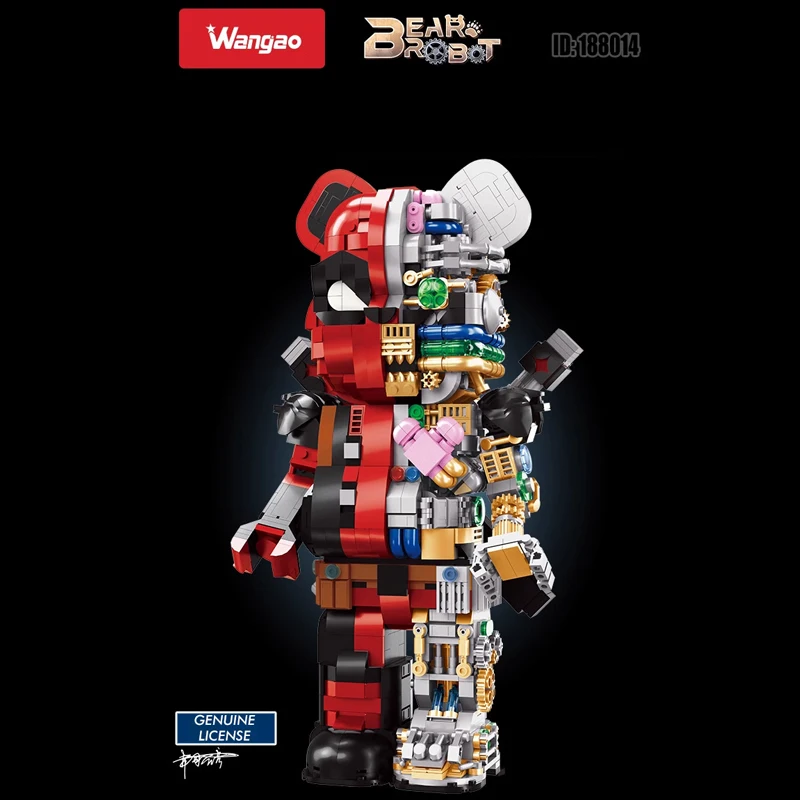 Creative Mechanical Bear Robot Building Blocks Movie Action Figures Model Bricks Desktop Decoration Toys Gift Collection Decor
Creative Mechanical Bear Robot Building Blocks Movie Action Figures Model Bricks Desktop Decoration Toys Gift Collection Decor