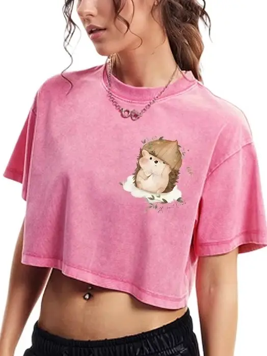 Cute Little Squirrel Short, Women's T-Shirt, Y2k Graphic Tee,Hand-Painted Bunny Art, Korean Style Summer Top, Oversized Fit 2025
Cute Little Squirrel Short, Women's T-Shirt, Y2k Graphic Tee,Hand-Painted Bunny Art, Korean Style Summer Top, Oversized Fit 2025