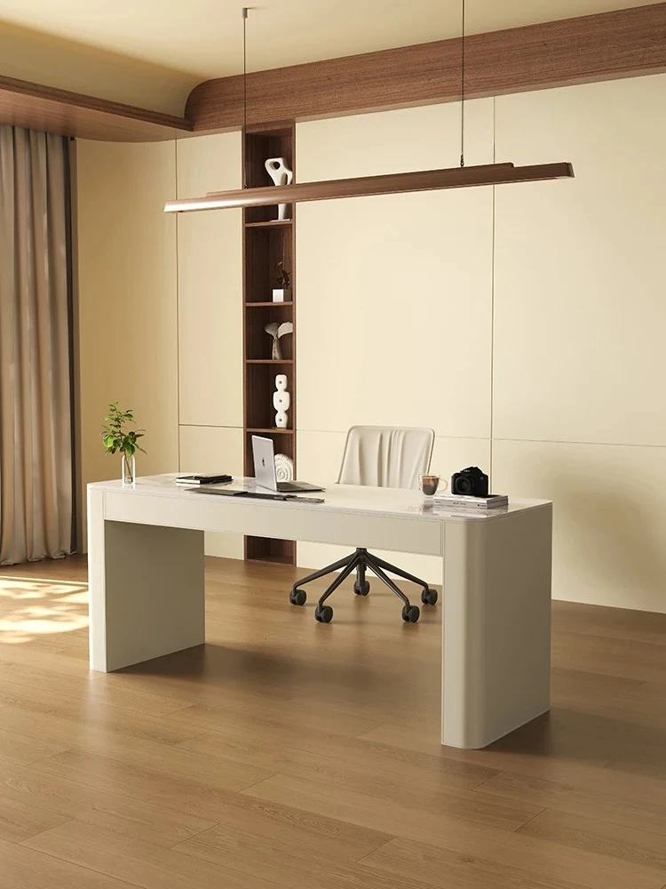 French cream style desk light luxury modern home study desk designer high-end table
French cream style desk light luxury modern home study desk designer high-end table
