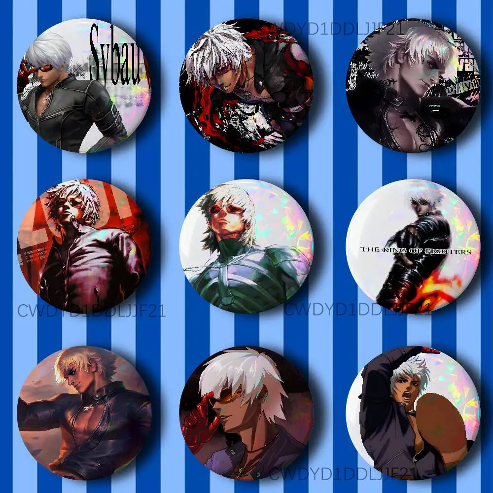 K Dash K-King Of Fighters KOF Button Pins Cartoon Badge Round Brooch on Backpack Accessories Jewelry Gift for Friend
K Dash K-King Of Fighters KOF Button Pins Cartoon Badge Round Brooch on Backpack Accessories Jewelry Gift for Friend