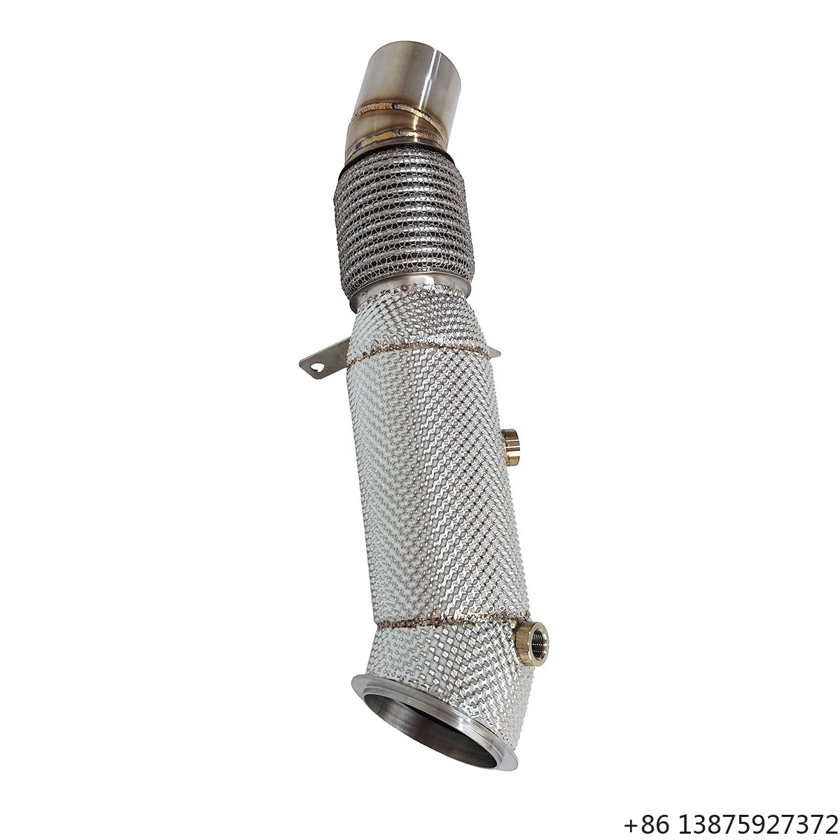 For X5 X6 F15 F16 2014+ N55 3.0t T304 Stainless Steel Sports WITH HEAT SHIELD Downpipe Ecnal Product
For X5 X6 F15 F16 2014+ N55 3.0t T304 Stainless Steel Sports WITH HEAT SHIELD Downpipe Ecnal Product