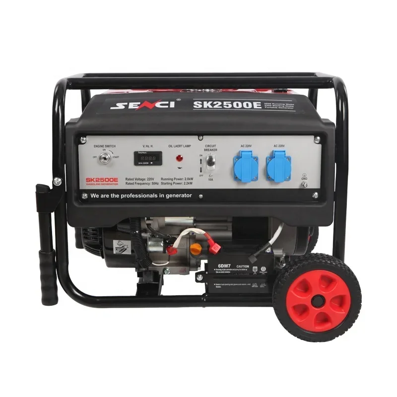 For Senci Portable Power Generator 5.0Kva 5Kw Generator Gasoline 220v 240v Petrol Genset Electric Generator
For Senci Portable Power Generator 5.0Kva 5Kw Generator Gasoline 220v 240v Petrol Genset Electric Generator