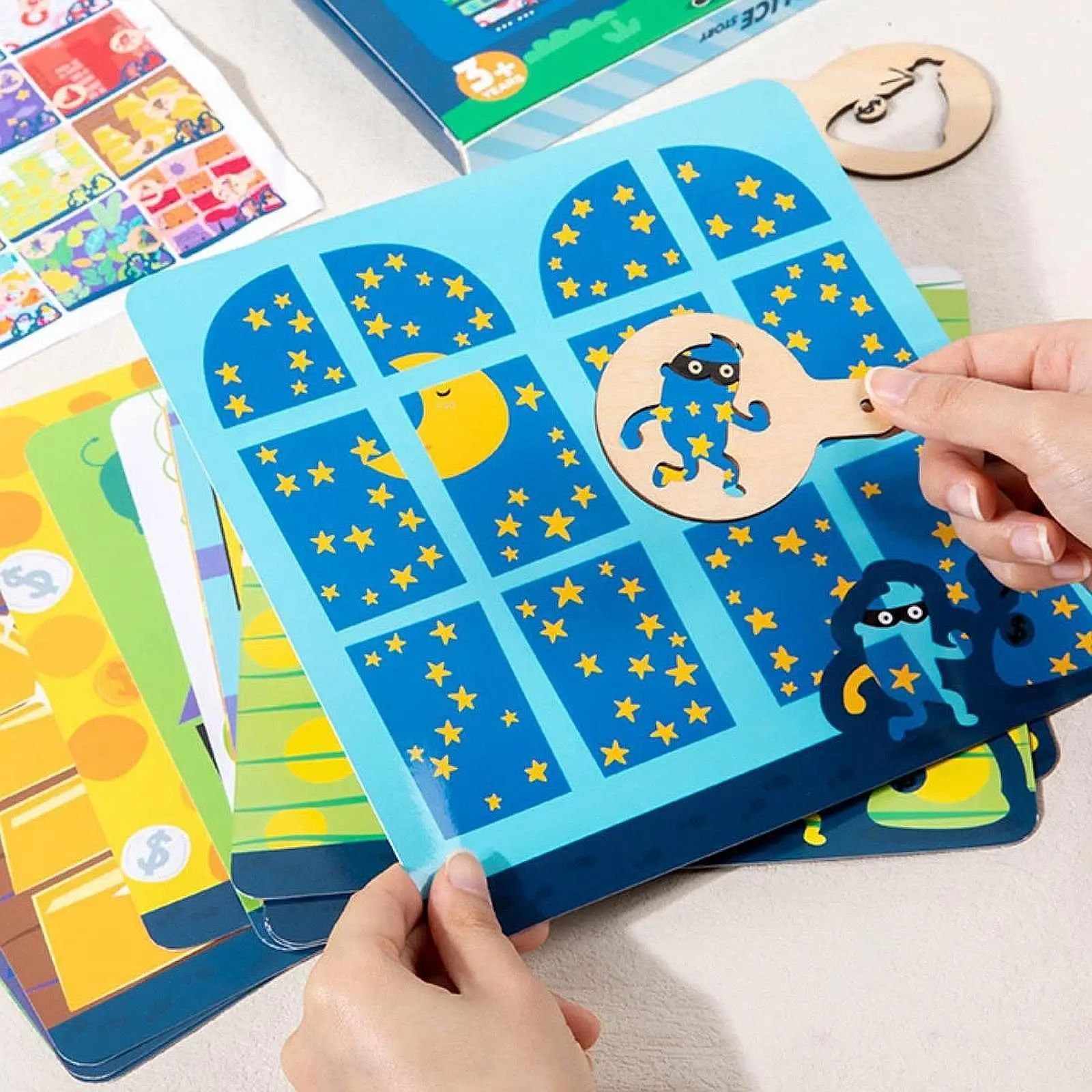Police and Thief Board Game Educational Supplies Desktop Puzzle Game for Children Toddlers 3 4 5 6 7 Years Old Birthday Gift
Police and Thief Board Game Educational Supplies Desktop Puzzle Game for Children Toddlers 3 4 5 6 7 Years Old Birthday Gift