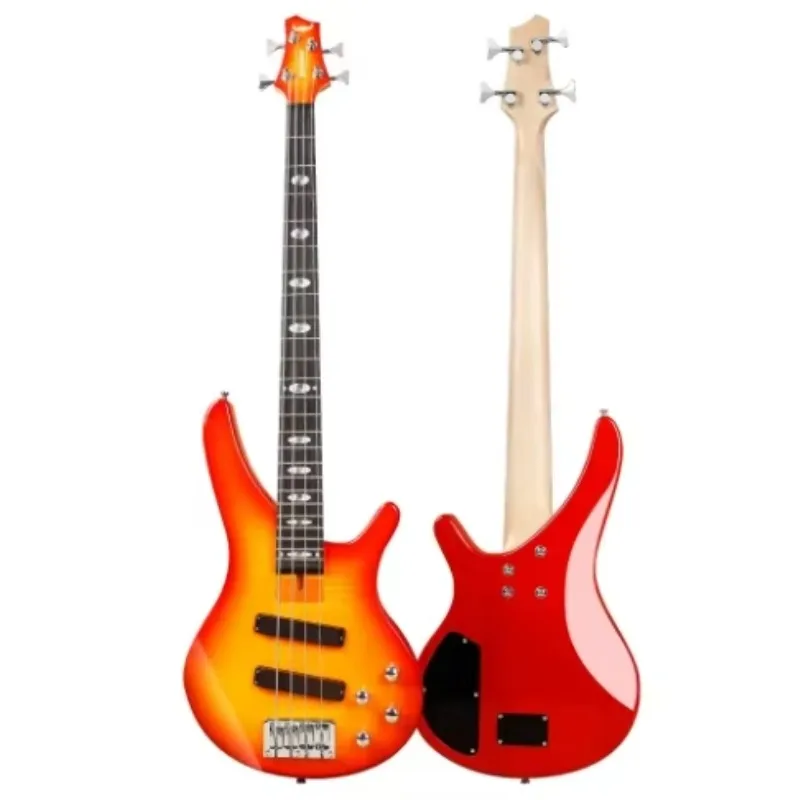 String Instruments New Maple Flame Veneer Top Basswood Body Guitar Bass Kit Affordable Stylish Electric Bass Guitar
String Instruments New Maple Flame Veneer Top Basswood Body Guitar Bass Kit Affordable Stylish Electric Bass Guitar