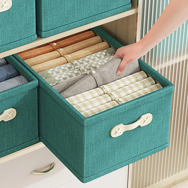 4pcs Clothes underwear socks miscellaneous items storage basket household foldable storage box drawer style wardrobe storage box
4pcs Clothes underwear socks miscellaneous items storage basket household foldable storage box drawer style wardrobe storage box